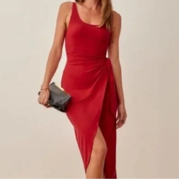 Reformation Kaila Wrap Dress - Picture 2 of 6